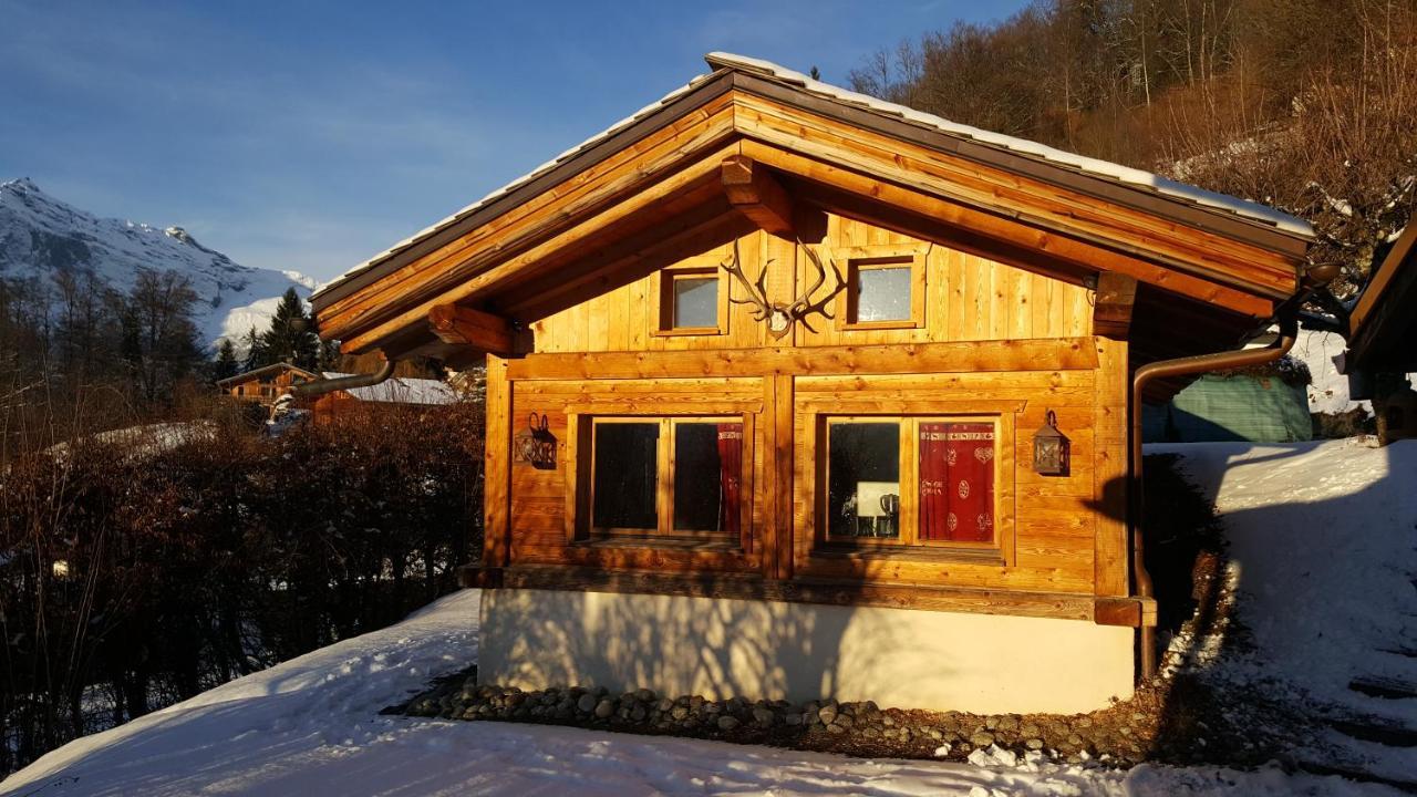 Chalet cosy proche Tramway du Mont-Blanc et centre Saint-Gervais-les-Bains Extérieur photo