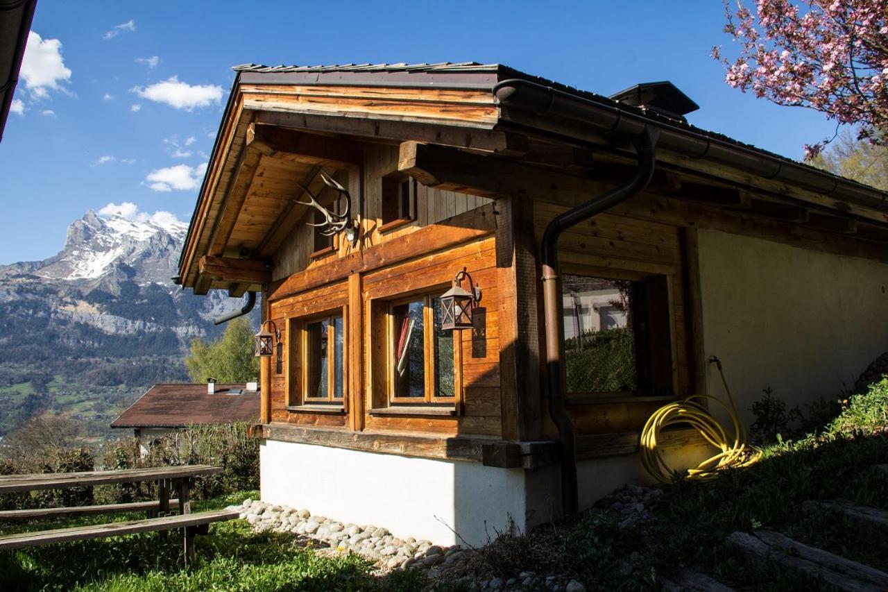 Chalet cosy proche Tramway du Mont-Blanc et centre Saint-Gervais-les-Bains Extérieur photo