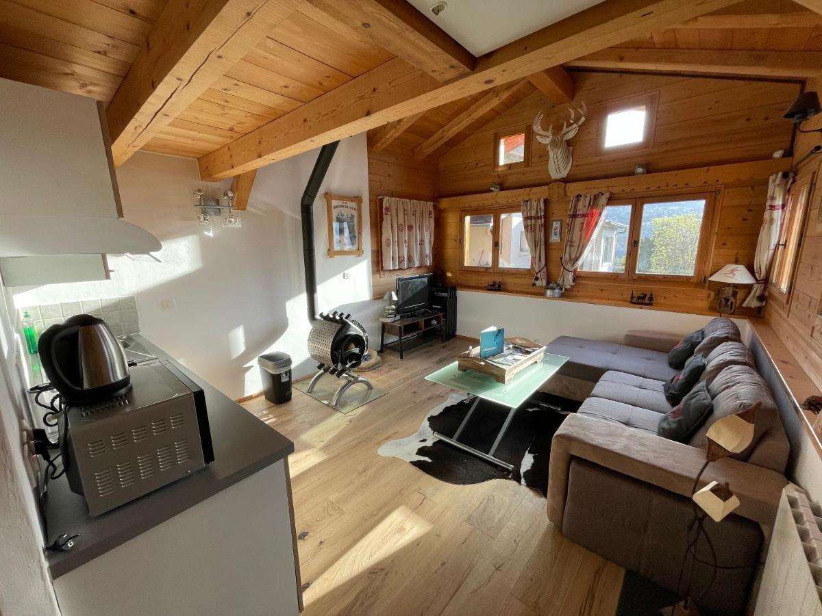 Chalet cosy proche Tramway du Mont-Blanc et centre Saint-Gervais-les-Bains Extérieur photo